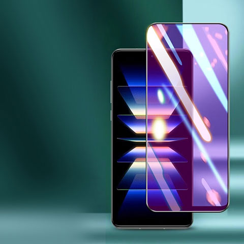 Schutzfolie Full Coverage Displayschutzfolie Panzerfolie Gehärtetes Glas Glasfolie Anti Blue Ray Skins zum Aufkleben Panzerglas für Xiaomi Redmi K60E 5G Schwarz