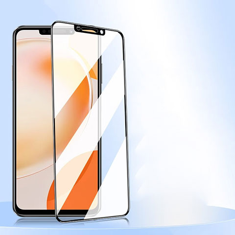 Schutzfolie Full Coverage Displayschutzfolie Panzerfolie Gehärtetes Glas Glasfolie Skins zum Aufkleben Panzerglas F02 für Huawei Nova Y91 Schwarz