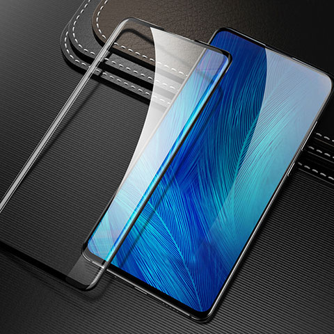 Schutzfolie Full Coverage Displayschutzfolie Panzerfolie Gehärtetes Glas Glasfolie Skins zum Aufkleben Panzerglas F02 für Huawei P Smart Pro (2019) Schwarz