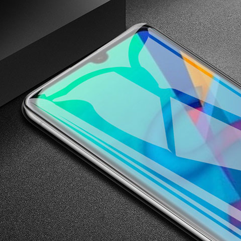 Schutzfolie Full Coverage Displayschutzfolie Panzerfolie Gehärtetes Glas Glasfolie Skins zum Aufkleben Panzerglas F02 für Huawei Y5 (2019) Schwarz