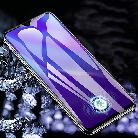 Schutzfolie Full Coverage Displayschutzfolie Panzerfolie Gehärtetes Glas Glasfolie Skins zum Aufkleben Panzerglas F02 für Vivo X50 Lite Schwarz