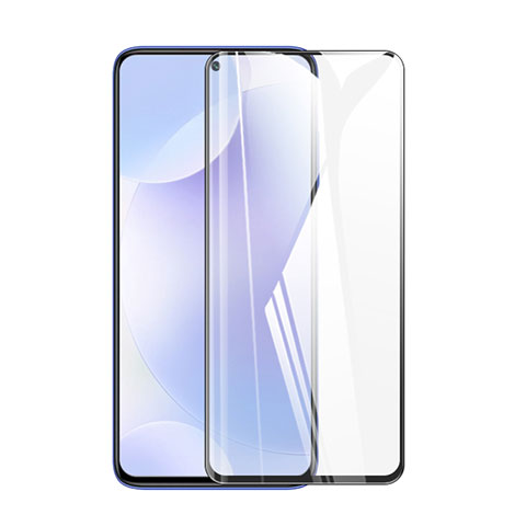 Schutzfolie Full Coverage Displayschutzfolie Panzerfolie Gehärtetes Glas Glasfolie Skins zum Aufkleben Panzerglas F02 für Xiaomi Poco X3 NFC Schwarz