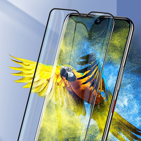 Schutzfolie Full Coverage Displayschutzfolie Panzerfolie Gehärtetes Glas Glasfolie Skins zum Aufkleben Panzerglas F02 für Xiaomi Redmi Note 8 Pro Schwarz