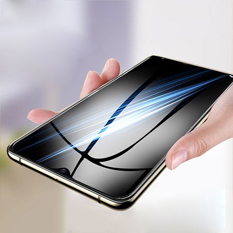 Schutzfolie Full Coverage Displayschutzfolie Panzerfolie Gehärtetes Glas Glasfolie Skins zum Aufkleben Panzerglas F04 für Samsung Galaxy M21 (2021) Schwarz