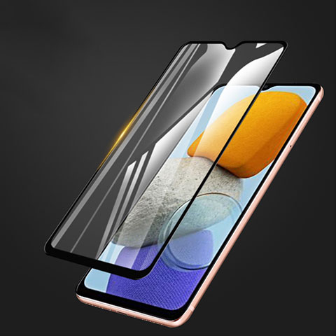 Schutzfolie Full Coverage Displayschutzfolie Panzerfolie Gehärtetes Glas Glasfolie Skins zum Aufkleben Panzerglas F05 für Samsung Galaxy A01 SM-A015 Schwarz