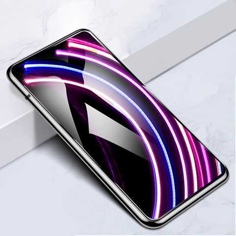 Schutzfolie Full Coverage Displayschutzfolie Panzerfolie Gehärtetes Glas Glasfolie Skins zum Aufkleben Panzerglas F06 für Oppo A1 Pro 5G Schwarz