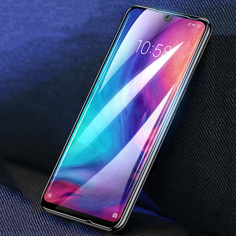 Schutzfolie Full Coverage Displayschutzfolie Panzerfolie Gehärtetes Glas Glasfolie Skins zum Aufkleben Panzerglas F09 für Xiaomi Redmi Note 7 Pro Schwarz