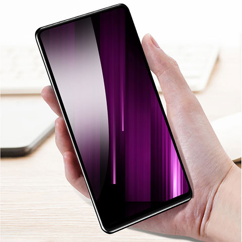 Schutzfolie Full Coverage Displayschutzfolie Panzerfolie Gehärtetes Glas Glasfolie Skins zum Aufkleben Panzerglas F11 für Samsung Galaxy A72 4G Schwarz