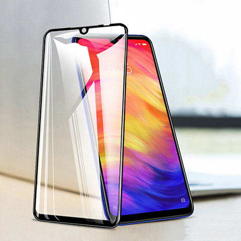 Schutzfolie Full Coverage Displayschutzfolie Panzerfolie Gehärtetes Glas Glasfolie Skins zum Aufkleben Panzerglas F11 für Xiaomi Redmi Note 8T Schwarz