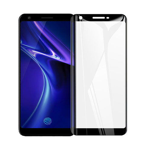 Schutzfolie Full Coverage Displayschutzfolie Panzerfolie Gehärtetes Glas Glasfolie Skins zum Aufkleben Panzerglas für Google Pixel 3a XL Schwarz