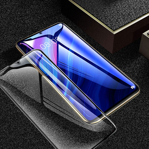 Schutzfolie Full Coverage Displayschutzfolie Panzerfolie Gehärtetes Glas Glasfolie Skins zum Aufkleben Panzerglas für Huawei Enjoy 20 Pro 5G Schwarz