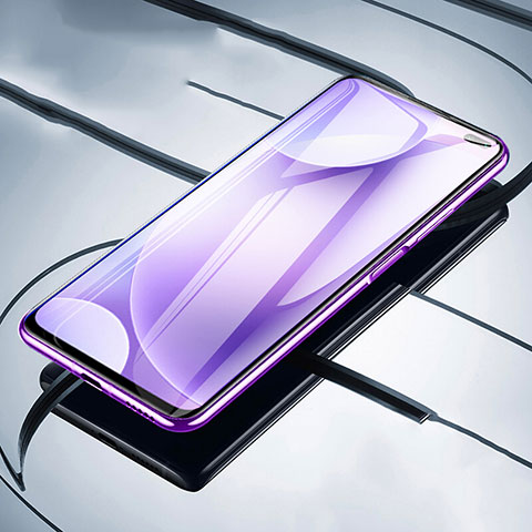 Schutzfolie Full Coverage Displayschutzfolie Panzerfolie Gehärtetes Glas Glasfolie Skins zum Aufkleben Panzerglas für Xiaomi Redmi K30 4G Schwarz