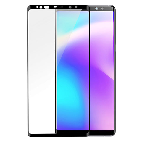 Schutzfolie Full Coverage Displayschutzfolie Panzerfolie Skins zum Aufkleben Gehärtetes Glas Glasfolie Anti Blue Ray für Samsung Galaxy Note 9 Weiß