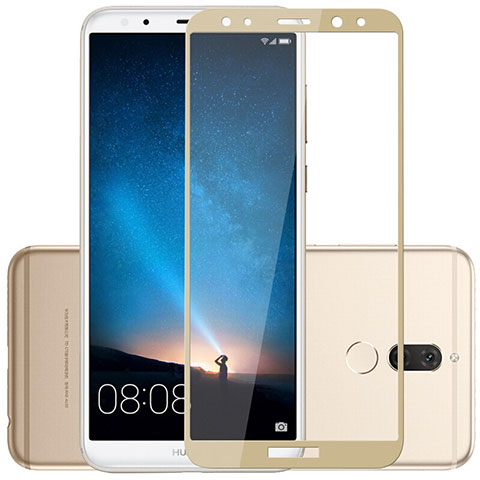 Schutzfolie Full Coverage Displayschutzfolie Panzerfolie Skins zum Aufkleben Gehärtetes Glas Glasfolie F02 für Huawei G10 Gold