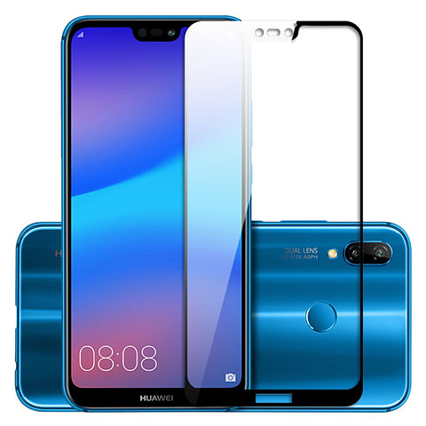 Schutzfolie Full Coverage Displayschutzfolie Panzerfolie Skins zum Aufkleben Gehärtetes Glas Glasfolie F02 für Huawei Nova 3i Gold