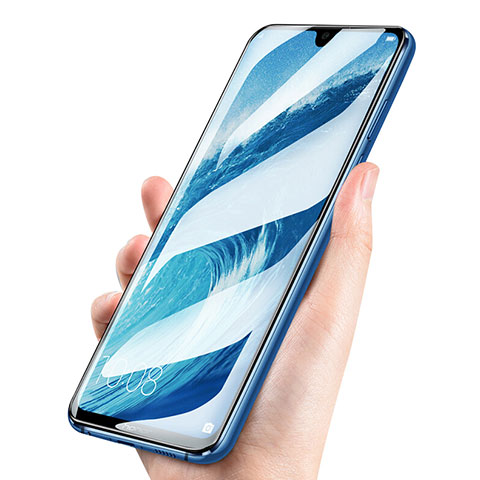 Schutzfolie Full Coverage Displayschutzfolie Panzerfolie Skins zum Aufkleben Gehärtetes Glas Glasfolie F04 für Huawei Honor 8X Max Schwarz