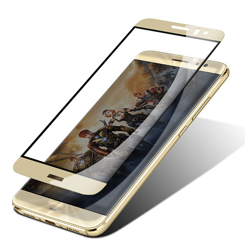 Schutzfolie Full Coverage Displayschutzfolie Panzerfolie Skins zum Aufkleben Gehärtetes Glas Glasfolie F05 für Huawei Nova Plus Gold