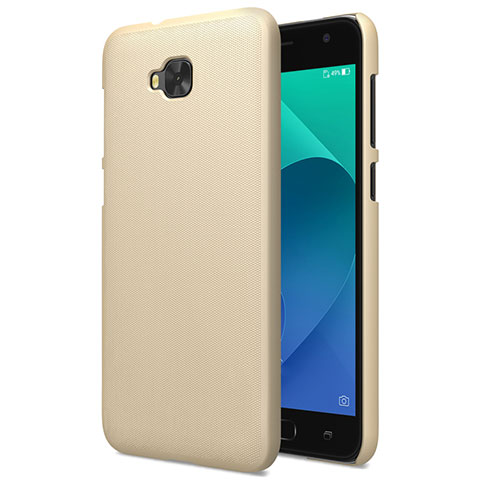 Schutzhülle Kunststoff Hülle Matt für Asus Zenfone 4 Selfie ZD553KL Gold