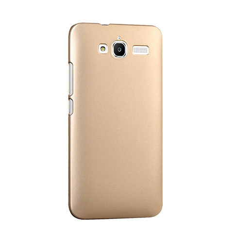 Schutzhülle Kunststoff Hülle Matt für Huawei Ascend GX1 Gold