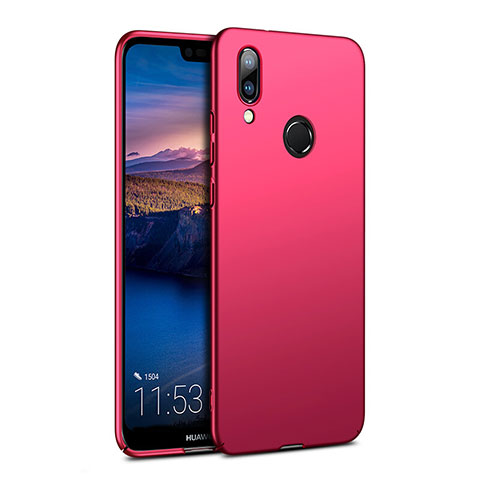 Schutzhülle Kunststoff Hülle Matt für Huawei Nova 3e Rot