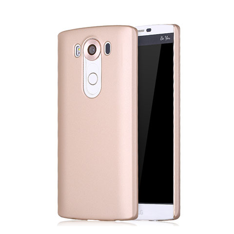 Schutzhülle Kunststoff Hülle Matt für LG V10 Rosegold