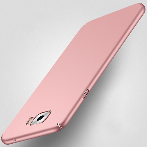 Schutzhülle Kunststoff Hülle Matt für Samsung Galaxy C5 Pro C5010 Rosegold