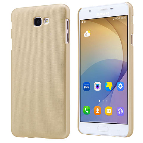 Schutzhülle Kunststoff Hülle Matt für Samsung Galaxy J5 Prime G570F Gold