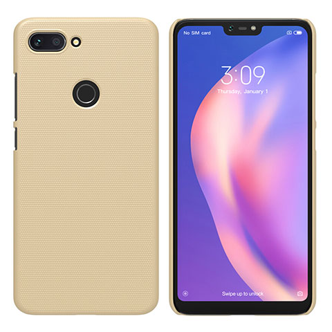 Schutzhülle Kunststoff Hülle Matt für Xiaomi Mi 8 Lite Gold