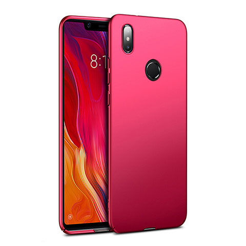 Schutzhülle Kunststoff Hülle Matt für Xiaomi Mi 8 SE Rot