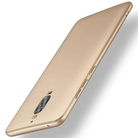 Schutzhülle Kunststoff Hülle Matt M01 für Huawei Mate 9 Pro Gold