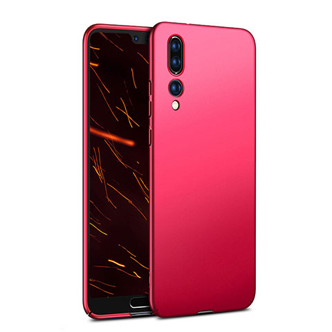 Schutzhülle Kunststoff Hülle Matt M02 für Huawei P20 Pro Rot