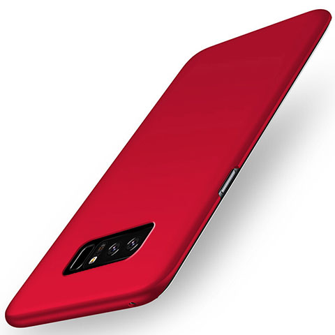 Schutzhülle Kunststoff Hülle Matt M03 für Samsung Galaxy Note 8 Duos N950F Rot