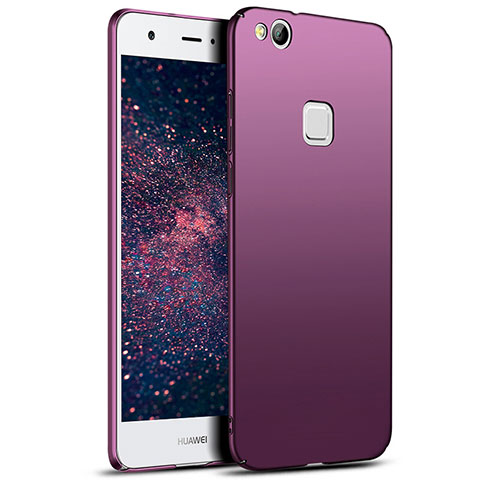 Schutzhülle Kunststoff Hülle Matt M04 für Huawei P8 Lite (2017) Violett