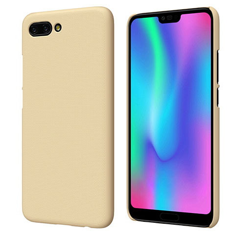 Schutzhülle Kunststoff Hülle Matt M05 für Huawei Honor 10 Gold