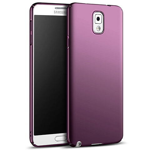 Schutzhülle Kunststoff Hülle Matt M05 für Samsung Galaxy Note 3 N9000 Violett