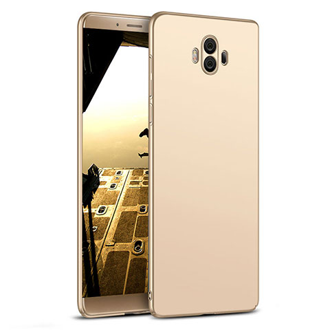 Schutzhülle Kunststoff Hülle Matt M12 für Huawei Mate 10 Gold