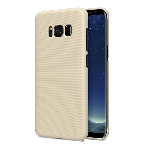 Schutzhülle Kunststoff Hülle Matt P01 für Samsung Galaxy S8 Gold