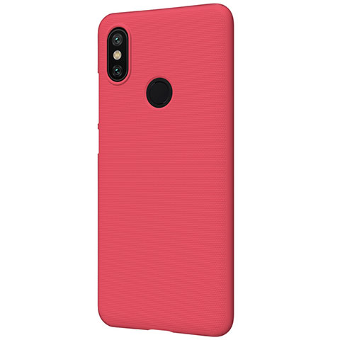 Schutzhülle Kunststoff Hülle Punkte Loch für Xiaomi Mi 6X Rot