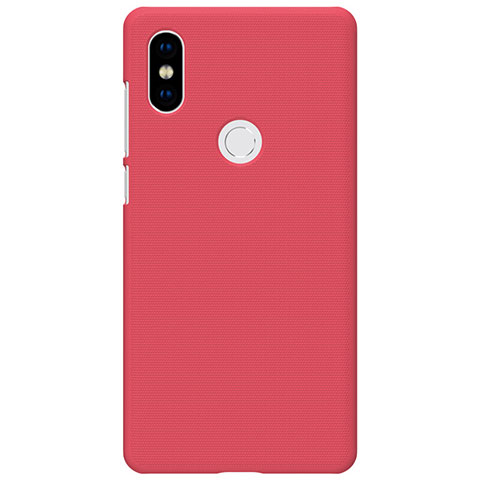 Schutzhülle Kunststoff Hülle Punkte Loch für Xiaomi Mi Mix 2S Rot