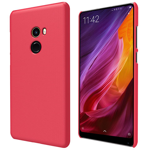 Schutzhülle Kunststoff Hülle Punkte Loch für Xiaomi Mi Mix Evo Rot