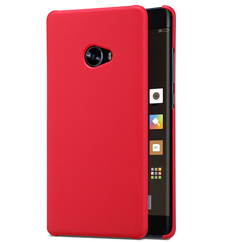 Schutzhülle Kunststoff Hülle Punkte Loch für Xiaomi Mi Note 2 Special Edition Rot