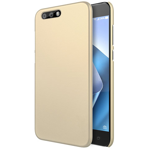 Schutzhülle Kunststoff Tasche Matt für Asus Zenfone 4 ZE554KL Gold