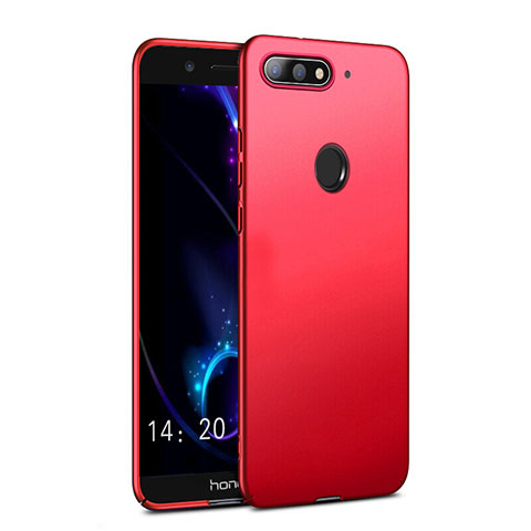 Schutzhülle Kunststoff Tasche Matt für Huawei Honor Play 7A Rot