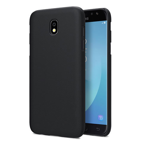 Schutzhülle Kunststoff Tasche Matt für Samsung Galaxy J5 Pro (2017) J530Y Schwarz