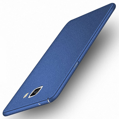 Schutzhülle Kunststoff Tasche Matt M01 für Samsung Galaxy A9 (2016) A9000 Blau