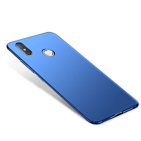 Schutzhülle Kunststoff Tasche Matt M02 für Xiaomi Redmi Note 5 AI Dual Camera Blau