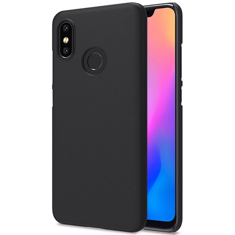 Schutzhülle Kunststoff Tasche Punkte Loch für Xiaomi Mi 8 Schwarz