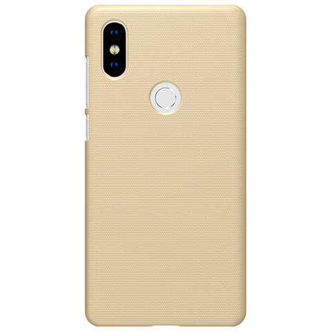 Schutzhülle Kunststoff Tasche Punkte Loch für Xiaomi Mi Mix 2S Gold