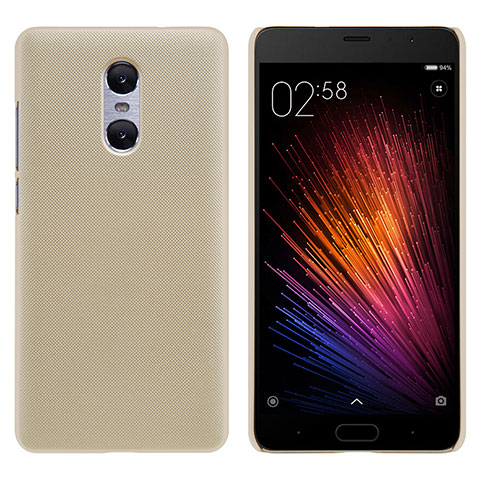 Schutzhülle Kunststoff Tasche Punkte Loch für Xiaomi Redmi Pro Gold