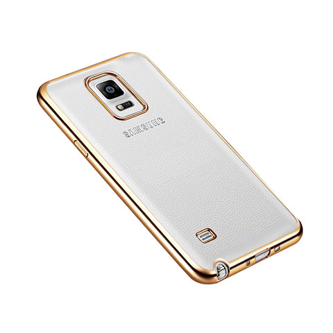 Schutzhülle Luxus Aluminium Metall Rahmen für Samsung Galaxy Note 4 SM-N910F Gold